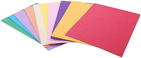 QXXJH Origami 10 adet/paket Geri Sticker Sanat Origami Kağıt Anaokulu DIY Renkli El Yapımı Parlak ve Yumuşak (Renk: Renkli)