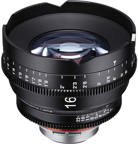XEEN tarafından ROKİNON 16mm T2. 6 Profesyonel Cine Lens için PL Dağı (Siyah) ile Rokinon Xeen 6-Lens Carry-On Kılıf