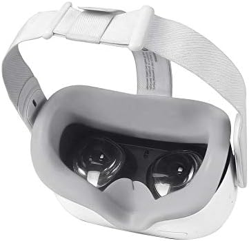 2x TNE Yüz Minder Örtüsü, 1x Lens Pedi, 2x Thumbstick Cap Oculus Quest 2/2 Paket Silikon Yüz Maskesi w/ Denetleyici Başparmak