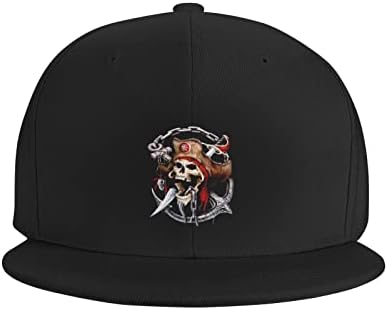 Korsan Kafatası beyzbol şapkası Retro Ayarlanabilir Hip Hop Serin kamyon Şoförü Siperliği Moda Yıkanmış Açık Beyzbol Kapaklar