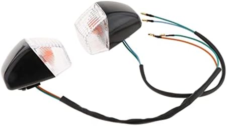 Baoblaze LED Dönüş sinyali gösterge ışığı Lambası HONDA CBR250RR MC22 / CBR400RR NC29 / NSR 250SE-Şeffaf