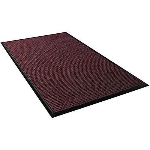 KUTU ABD BMAT162RB Waterhog Mat, 4' x 8', Kırmızı / Siyah