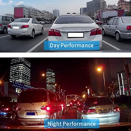 Otomatik Video Kaydedici, Araba Kara Kutu Kam, 3in Evrensel Araba Kamera Siyah 1080 p 170° Geniş Açı Çift Dash Kamera için Araba