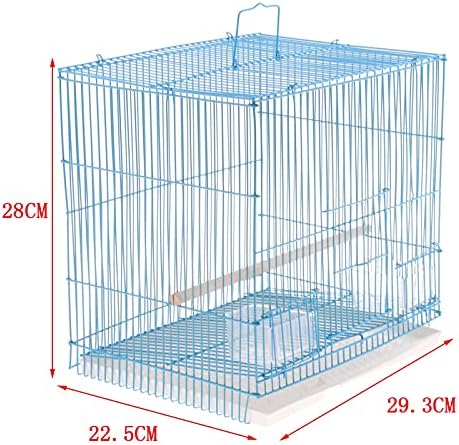 YINGTAO22-SHOP Kuş Evleri Metal Kuş Kafesi Kuş Kafesi Yuva Hamster Yetiştiriciliği Yuva Kutusu, Kolay Temizlenebilir Kuş Evleri