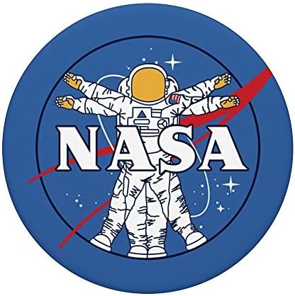 NASA Astronot Logosu PopSockets PopGrip: Telefonlar ve Tabletler için Değiştirilebilir Kavrama
