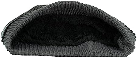 Açık Kış Yetişkin Nötr Tutmak Sıcak Baskı Şapka Peluş Örme Yün Şapka Yumuşak Streç Kablo Örgü Bere