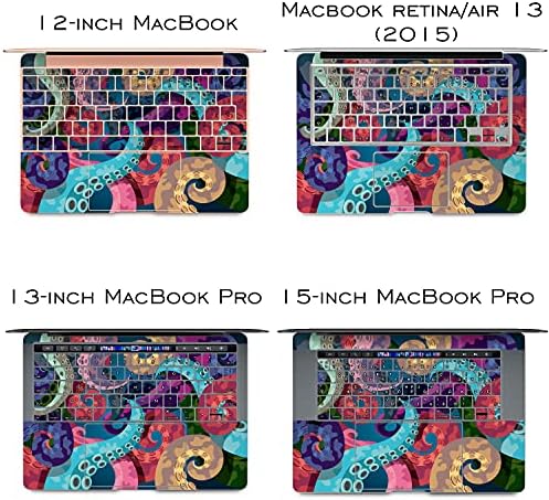 Cavka Vinil Çıkartması Cilt Değiştirme ıçin MacBook Pro 16 M1 Pro 14 Max Hava 13 2020 Retina 2015 Mac 11 Mac 12 Mavi Sevimli