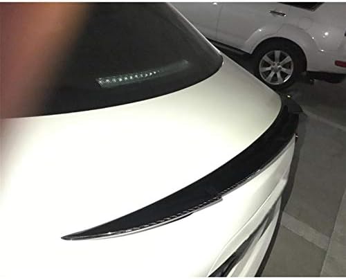 XMEIFEI parçaları Karbon Fiber Araba Arka Bagaj Kanat Spoiler Fit ıçin Maserati Ghibli SQ4 2014 2015 Arka Kuyruk Bagaj Boot