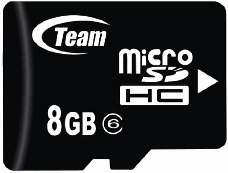 8GB Turbo Sınıf 6 microSDHC Hafıza Kartı. Samsung A836 A837 Alias 2 U750 için Yüksek Hız, Ücretsiz SD ve USB Adaptörleriyle birlikte