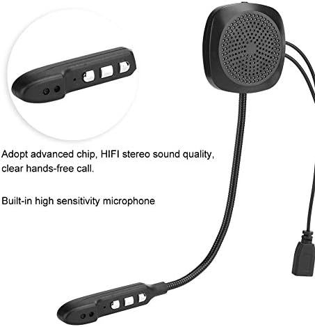 Zyyını Motosiklet Kask Bluetooth Kulaklık, Kablosuz Kulaklık, Açık Kulaklık, Motosiklet Spor Kulaklık, Çift Ses Kanal HiFi Stereo