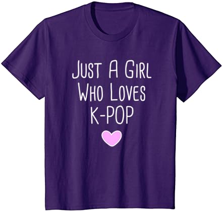 Sadece Bir Kız K-pop Kpop Merch Kore Mal Moda T-Shirt