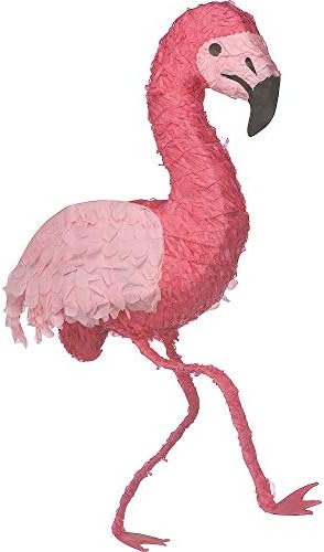 amscan 10119944 Pembe Flamingo Şekli Pinata, 1ct
