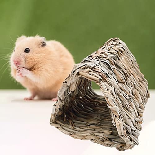 Shineweb Hamster Yuva Yapışkan Olmayan Saç Rahat Kobay Kafesi Yuva Hideout Oyuncak