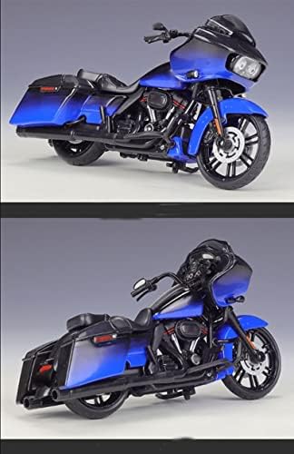 1: 18 2002 Yol Glide için Alaşım Diecast Simülasyon Motosiklet Modeli Süslemeleri Motosiklet Modeli Hatıra Hediyeler Oyuncak