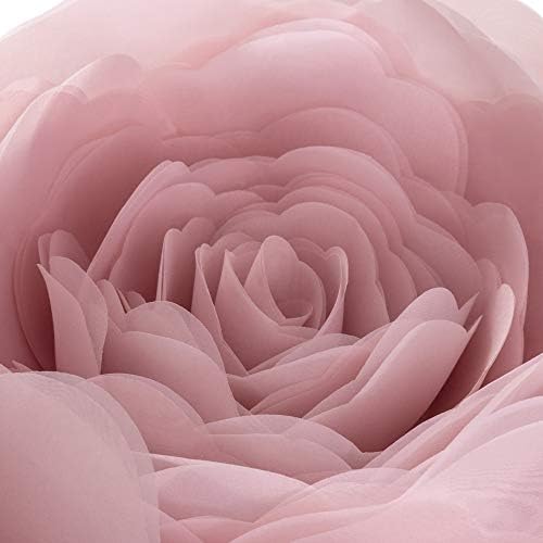 JWH 3D Çiçek Atmak Yastık Kapakları Estetik Yastık Kılıfı Sevgililer Günü Sevimli Yuvarlak Şekilli Yastık Kapak Çiçek Yastık