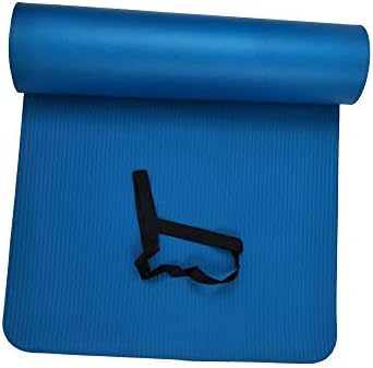 FeiMOCAT Yoga Mat, Sağlık ve Fitness Egzersiz için Ekstra Kalın 71 İnç Uzun Konfor Köpük Yoga Mat (Mavi)