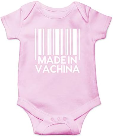 Vachina yapılan-Komik Sevimli Bebek Sarmaşık Kısa Kollu Bodysuits Bebek Komik Bebek Romper