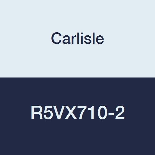 Carlisle R5VX710-2 Kauçuk Güç Kama Dişli Bant Bantlı Kemer, 2 Bant, 5/8 Genişlik, 17/32 Kalınlık, 72.1 Uzunluk