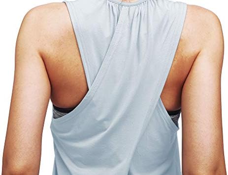 Mippo Egzersiz Üstleri Kadınlar için Yoga Atletik Gömlek Koşu Tankı Üstleri Spor egzersiz kıyafetleri