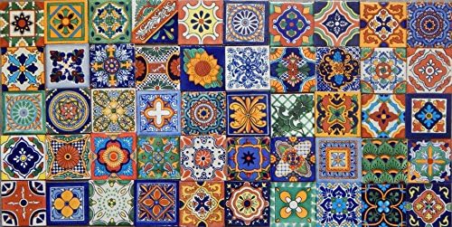 Renk y Tradicion 50 El Boyalı Talavera Meksika Fayans 4x4 İspanyol Akdeniz