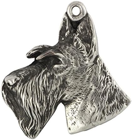 İskoç Terrier, Gümüş Hallmark 925, Köpek Gümüş Kolye, Sınırlı Sayıda, Artdog