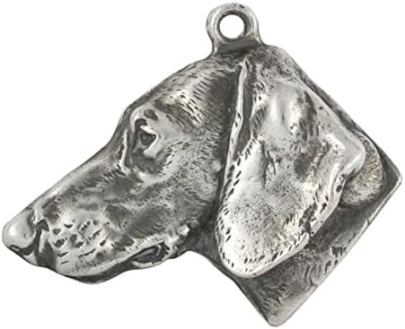 Teckel (Ceket Yok), Dachshund Smoothhaired, Gümüş Hallmark 925, Köpek Gümüş Kolyeler, Sınırlı Sayıda, Artdog