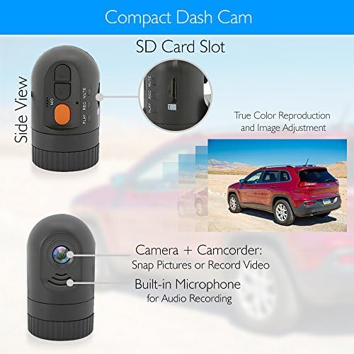Dash kamera Dikiz Aynası Monitör-Çift Ön Arka İnce Bar w / Yedekleme Kamera 7.4 LCD Ekran Su Geçirmez IP-69 DVR Video Kayıt w/Gece