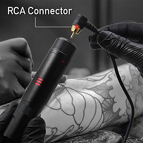 Jconly Dövme Seti-F1X Rotary dövme kalemi Makinesi 2 Adet Kablosuz Pil Güç Kaynağı 40 Kartuşları İğneler dövme kalemi Kiti…