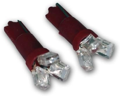 TuningPros LED-T5-R3 T5 LED Ampuller, 3 LED Kırmızı 2'li Set
