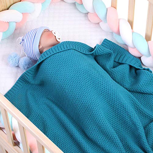 WOCACHİ Bebek Örme kundak battaniyesi Satış Yenidoğan Wrap Arabası Battaniye Yumuşak Bebek Yatak Yorgan Yatak Kanepe Sepeti