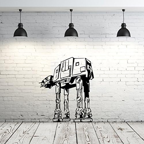 Star Wars at-at Yürüteç Duvar Çıkartması Vinil Sticker Çıkartmaları Star Wars Duvar Çıkartması Çocuk Çocuk Kreş Yatak Odası Ofis