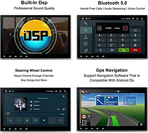 Araba GPS Navigasyon Radyo, Android 10 Suzuki Vitara 2015- ıçin, Destek Am Fm RDS otomobil radyosu, Bt-Eller Serbest Çağrı,