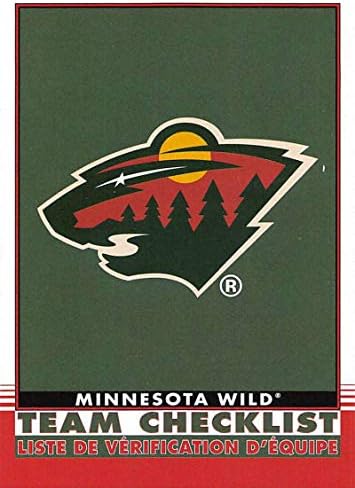 2020-21 O-Pee-Chee Hokeyi RETRO 565 Minnesota Vahşi Kontrol Listesi Üst Güverte Şirketinden Resmi NHL OPC Ticaret Kartı
