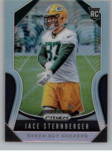 2019 Prizm Gümüş Prizms (Refrakter) Futbol 368 Jace Sternberger Green Bay Packers Panini Amerika'dan Resmi NFL Ticaret Kartı