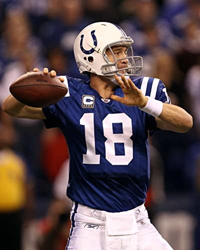 Peyton Manning İmzalı Nike Indianapolis Colts Forması-COA Kimliği Doğrulanmış Fanatikler-Profesyonel Çerçeveli ve Şampiyonluk