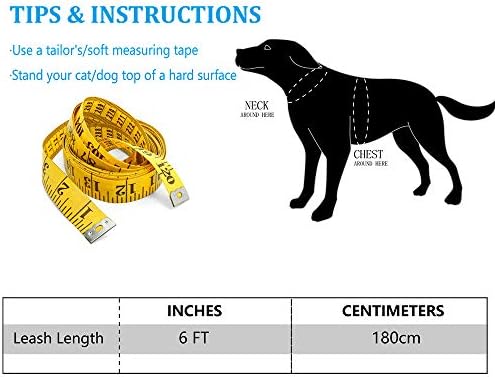 ADCSUİTZ Köpek Kayma Halat Kedi Tasma Açar, 6 FT Güçlü Çekerek Dayanıklı Tasmalar ile O-Yüzük, 6 Renk Yumuşak Kayış için Köpek/Yavru,