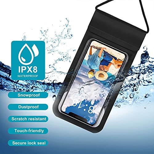 Biradan Korkun! Su geçirmez Telefon Kılıfı-Plaj Dostu Kuru Çanta, Açık Havada Yaşam Tarzı Kılıfı-iPhone ile uyumlu, Samsung 6.5