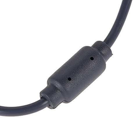 Rexbhı USB şarj kablosu Xbox 360 kablosuz oyun denetleyicisi için şarj kablosu kablosu siyah