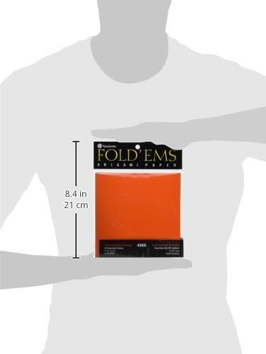 Yasutomo Fold 'EMS Origami Kağıt 5.875 50 / Pkg - 20 Renk / 1ea