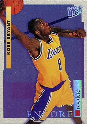 1996-97 Fleer Ultra Encore - Kobe Bryant-Los Angeles Lakers Basketbol Çaylak Kartı RC 266