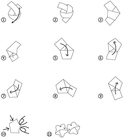 Paperkiddo 800 Yaprak Origami Yıldız Kağıt 8 Farklı Tasarımlar için Güzel Dış Uzay Gökyüzü Kağıt Sanatlar El Sanatları Çocuklar