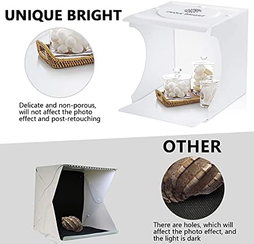 Işık kutusu Fotoğraf, Mini fotoğraf stüdyosu ışık kutusu Taşınabilir Katlanır Dim fotoğraf Stüdyosu Lightbox, çekim çadır kiti