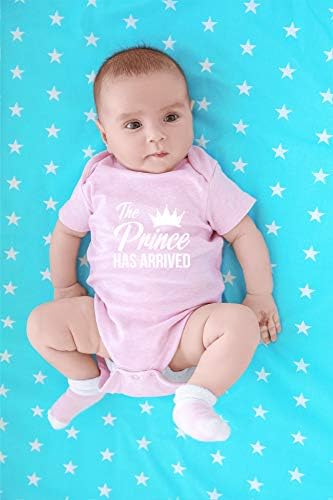 CBTwear Prens Geldi - Yenidoğan Eve Geliyor Kıyafeti-Sevimli Bebek Tek Parça Bebek Bodysuit
