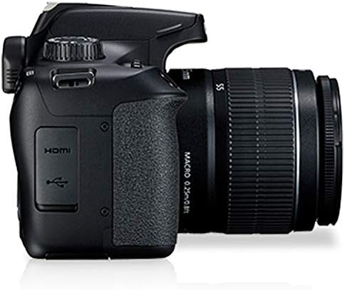 Canon EOS 3000D (Rebel T100) DSLR Kamera w/EF-S 18-55mm F/3.5-5.6 Zoom Lens + 128 GB Bellek + Kılıf + Tripod + Filtreler (36