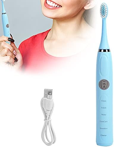 Su geçirmez Diş Fırçası, IPX6 Su Geçirmez Teknoloji Çıkarılabilir Fırça Kafası Elektrikli Diş Fırçası Çok Yumuşak Fırça Birinin
