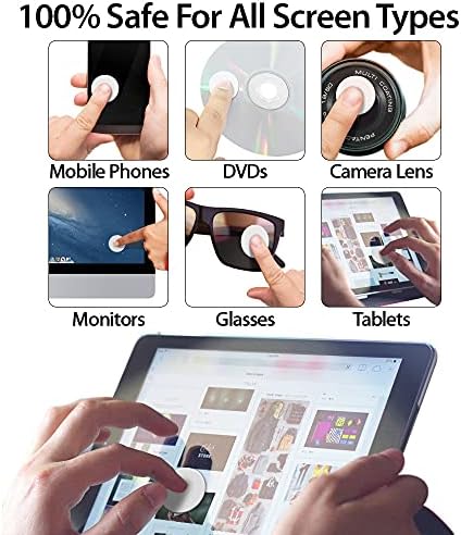 FİNCİBO Ekranlar, Akıllı Telefonlar, Tabletler, iPad, Kamera Lensi, Bilgisayarlar, Dizüstü Bilgisayarlar için Tasarımlı 2 Adet