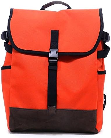 Tuval turuncu kitap I Pad dizüstü formu cepler okul L sırt çantası tablet Blanc