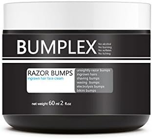 BUMPLEX Razor Bump Batık Saç Kremi (Jilet Yanığı, Tıraş İzleri, Şişlik Kaşıntısı, Engebeli Cilt)