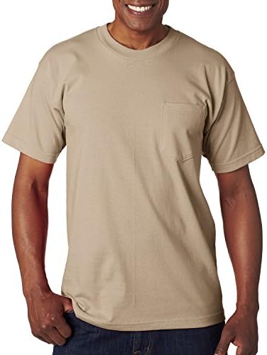 Bayside Giyim 6.1 oz. Temel Cep Tişörtü (BA7100)