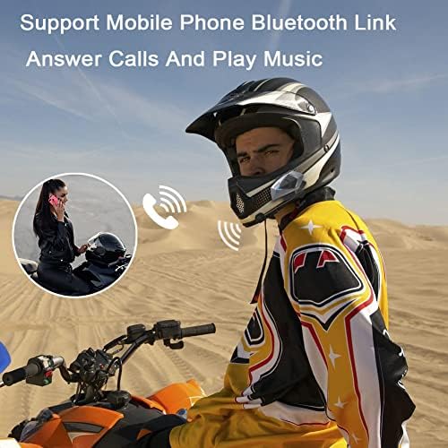 Motosiklet Kaskı Bluetooth Kulaklık,FM ile Inwa Motosiklet Bluetooth İletişim Sistemi